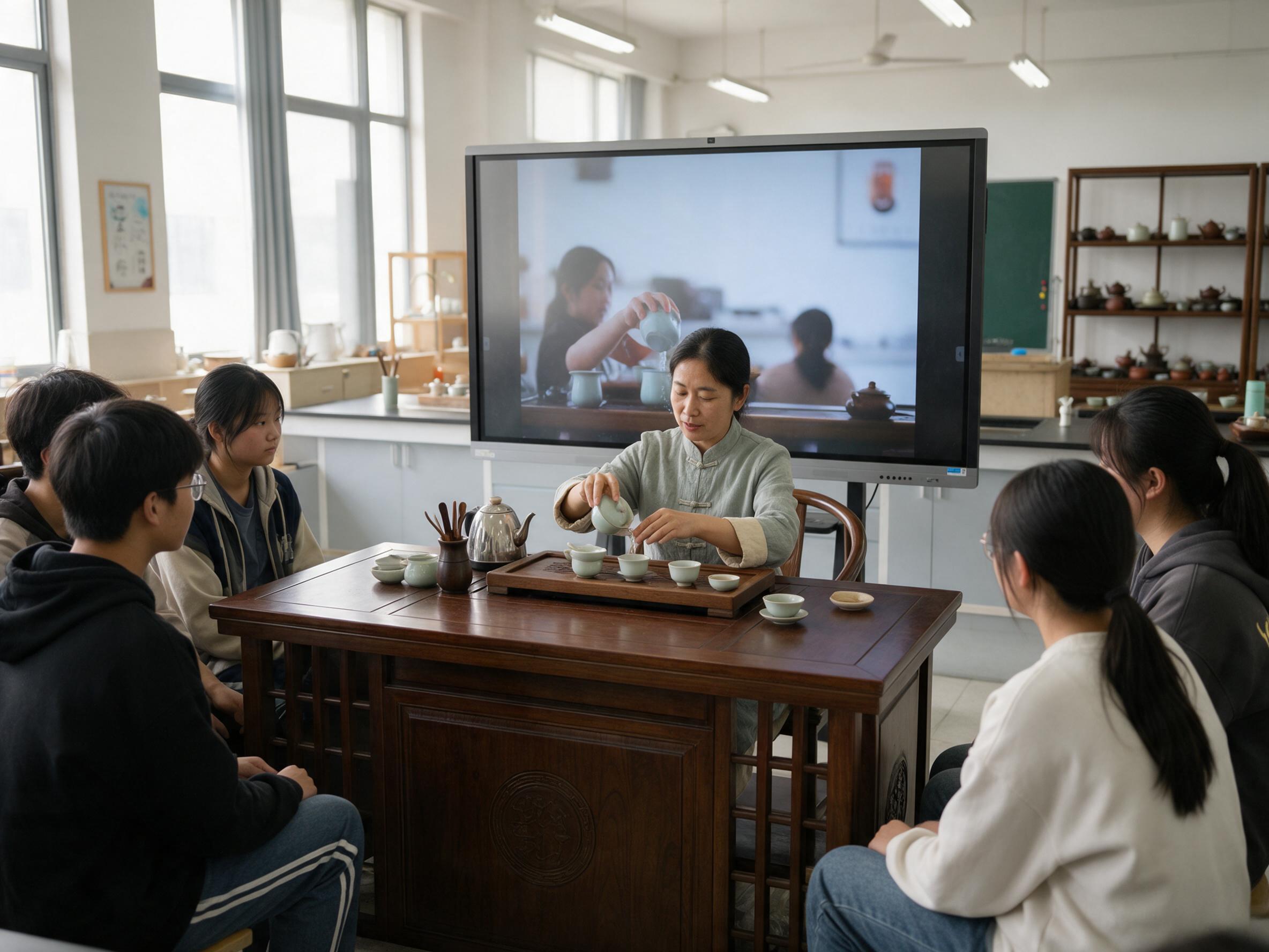 智能制造技术(工业机器人)实验室建设怎么解决?机器视觉检测应用课程围栏内操作看不清的落地方案 · 实训教学现场