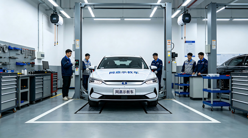 汽车运用与维修实验室建设｜痛点现状：带电作业看得不全，教师盯不过来